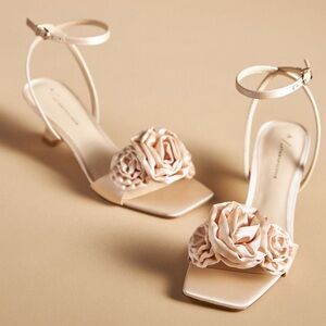 By Anthropologie Florette Kitten Heel